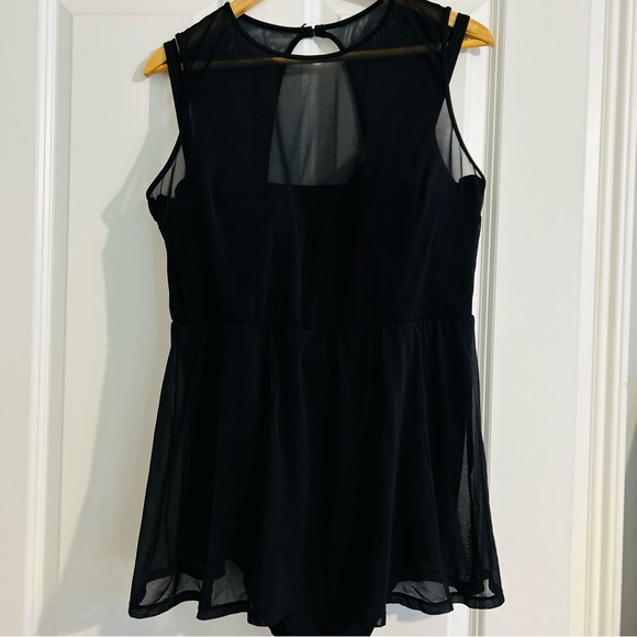 Torrid Size 2 D/DD Mesh Overlay Bathing Suit - Picture 6 of 7